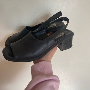 Vintage heeled sandals